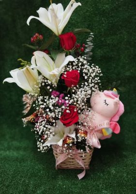 Arreglo floral Fantasía Floristería Tropicana. La Habana, Cuba