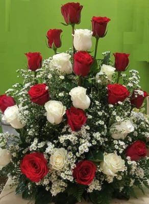 Arreglo floral Mega Floristería Tropicana. La Habana, Cuba