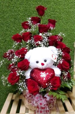 Arreglo floral Sofía Floristería Tropicana. La Habana, Cuba