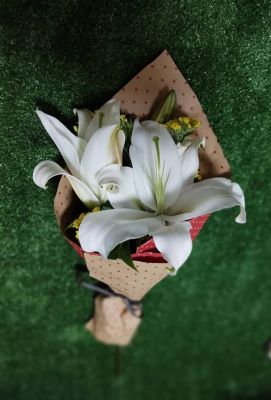 Detalle lirios Floristería Tropicana. La Habana, Cuba