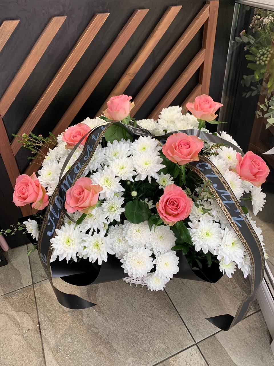 Кошик на похорон "Тиха вдячність"