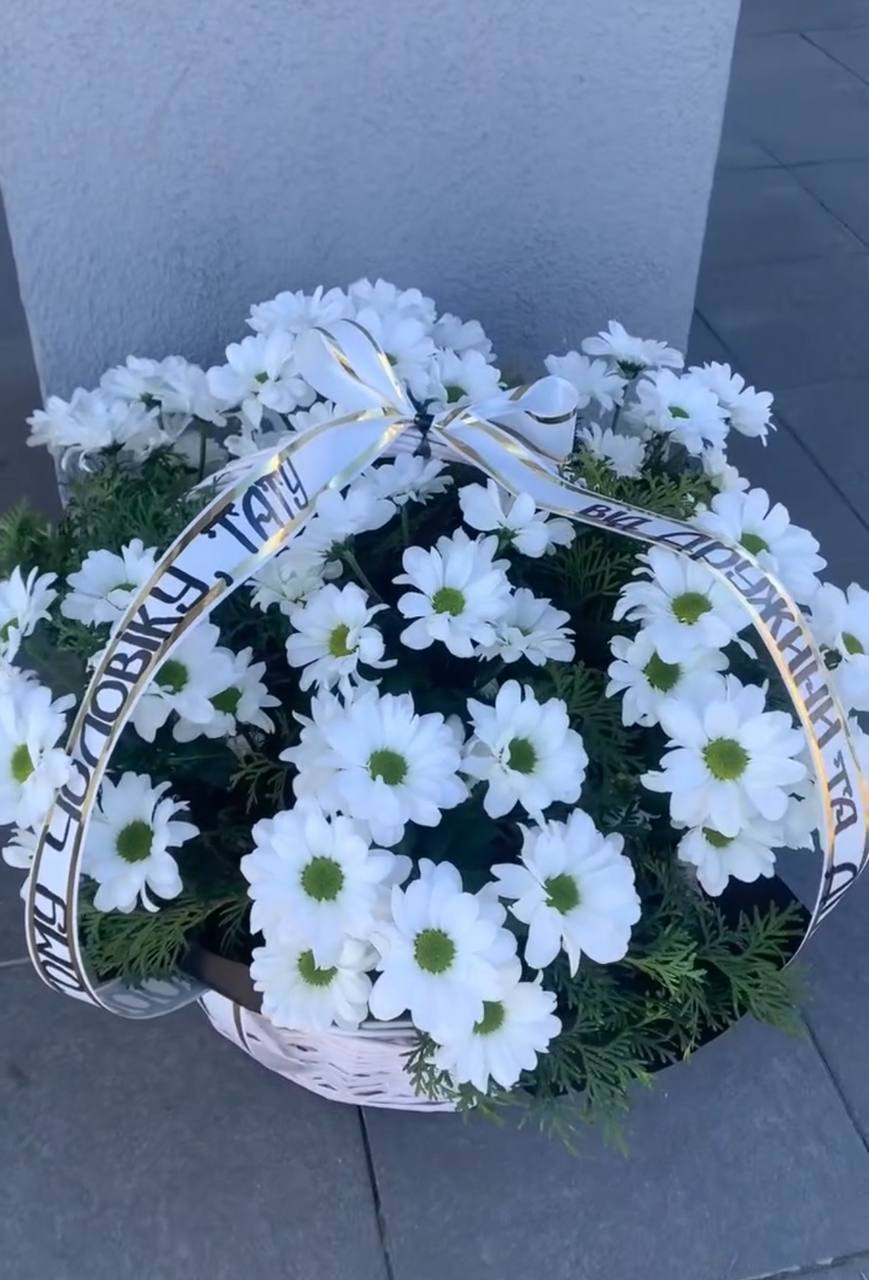 Корзинка для прохорону "Світла скорбота"