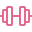 Barbell-pink