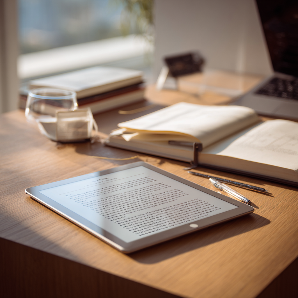 julia888888_A_square_modern_scene_a_tablet_or_laptop_on_a_tid_b7436296-ef3c-4b46-b3c0-bb414710ade9_3