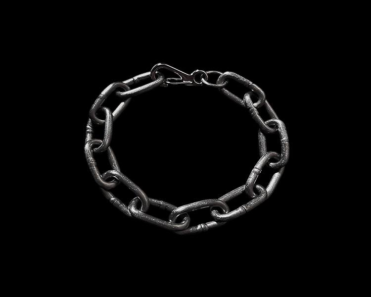 surgical steel chain bracelet