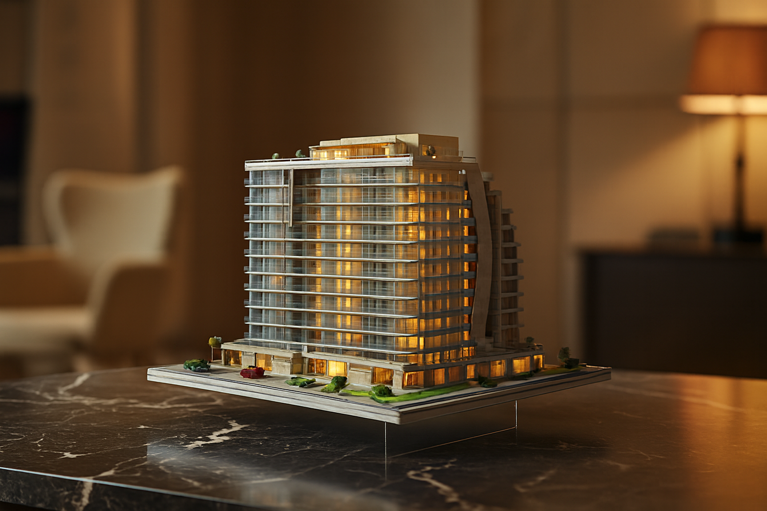A luxurious Lego model for your business
