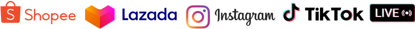 shopee lazada instagram tiktok