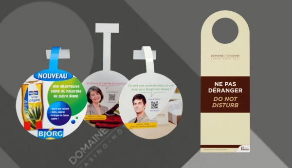 PLV pour point de vente et rayons de magasin
