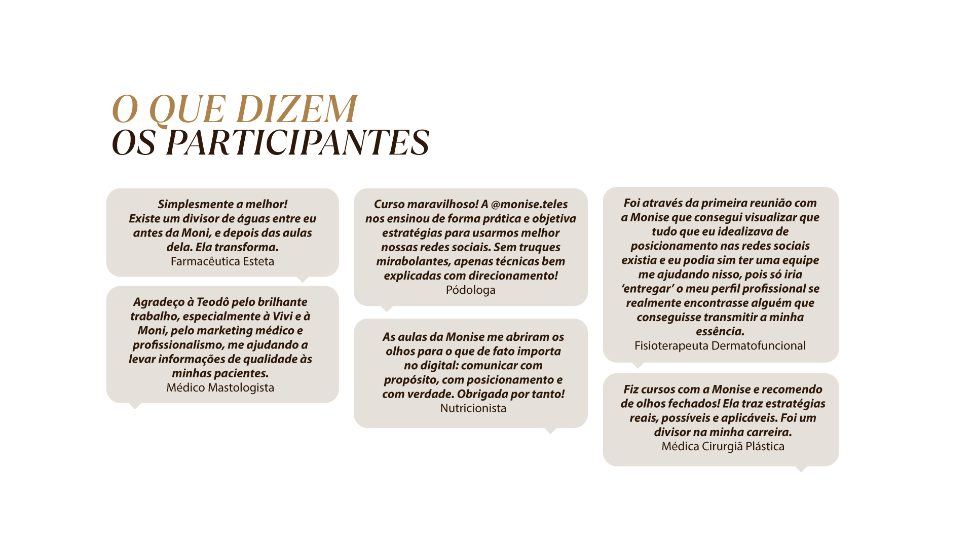 Participantes
