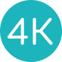 4К