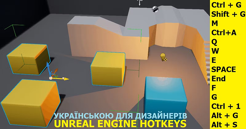 unreal-engine-hotkeys