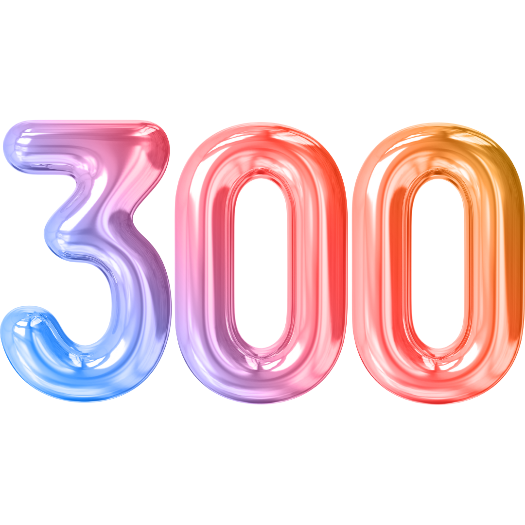 300