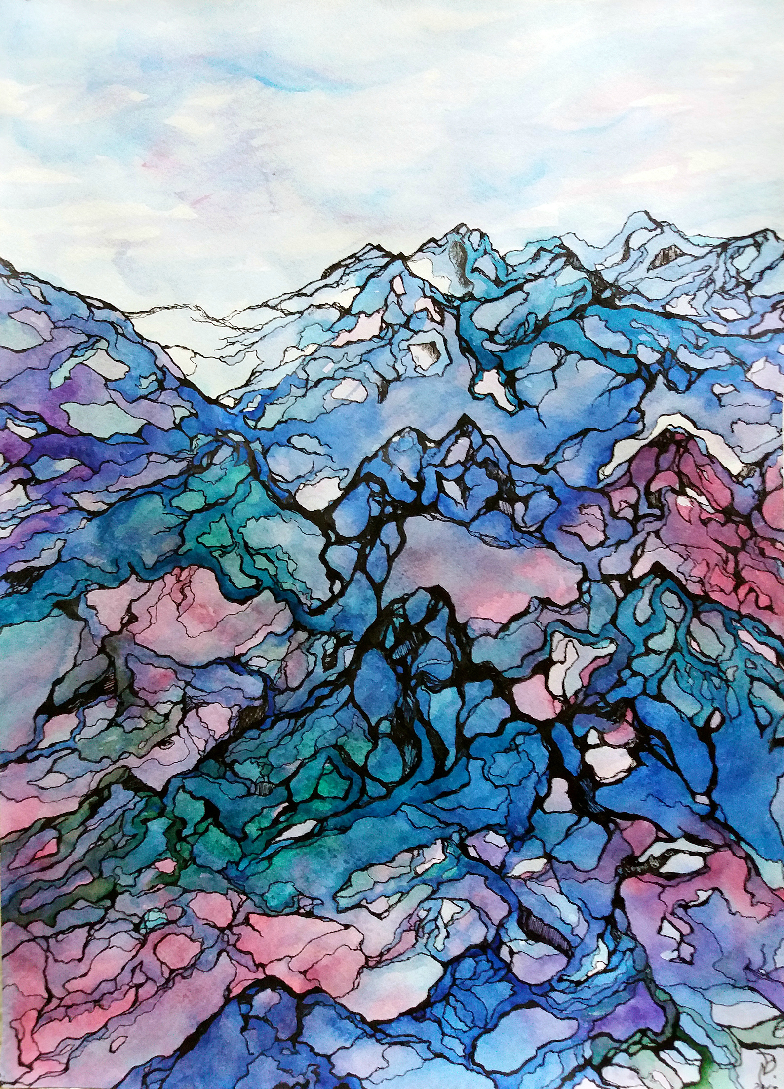 Daria_NikitiukDVNDRUID.A_drop_of_the_soul.30x42cm2017.watercolor.ink.paper