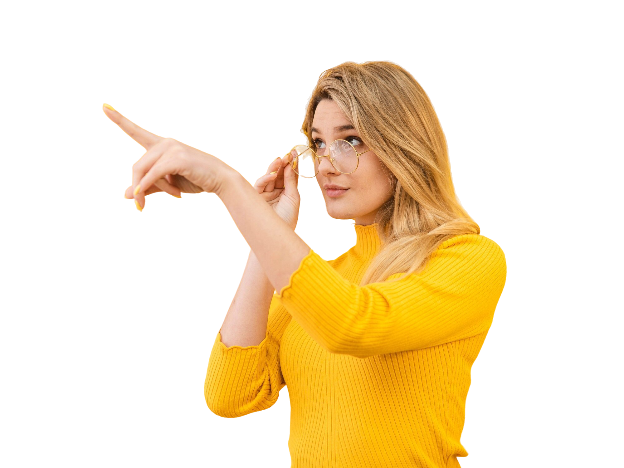 blonde-woman-posing-with-glasses