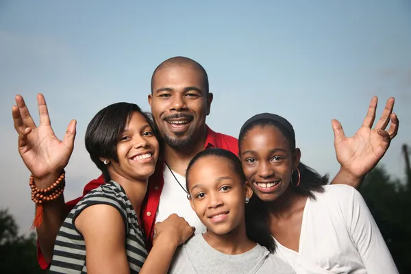 young_happy_black_family