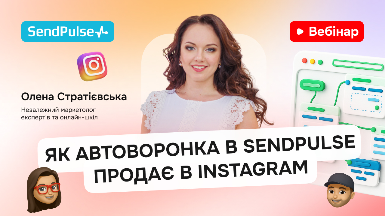 Як автоворонка в SendPulse продає в Instagram