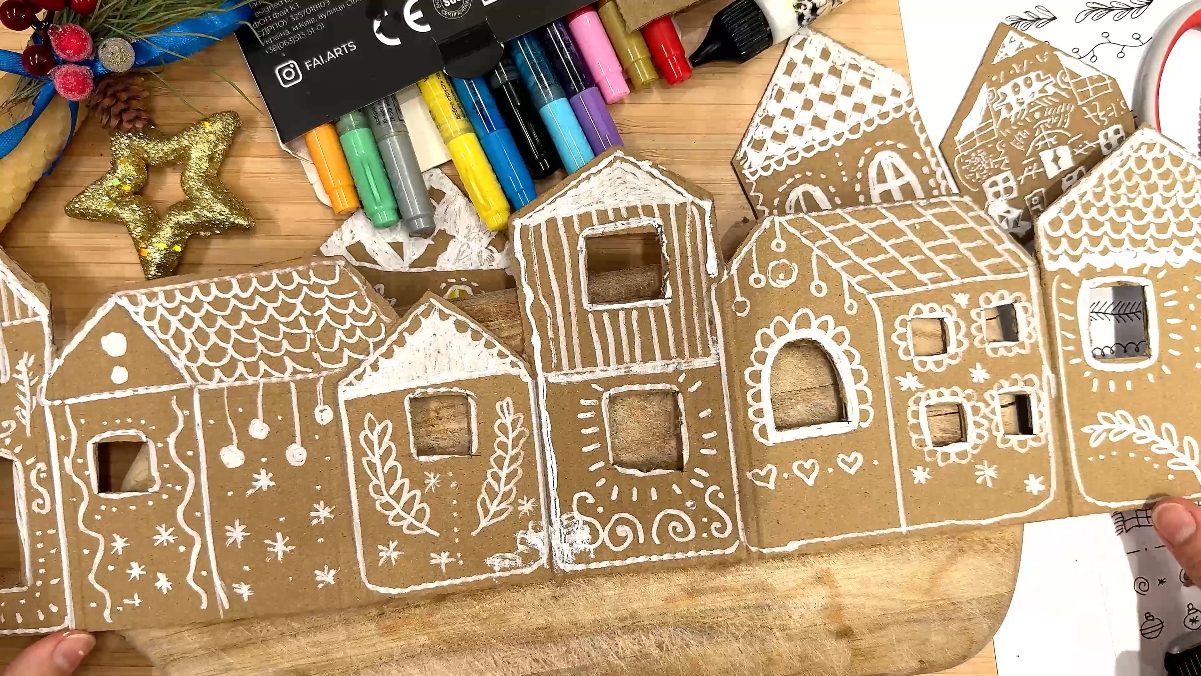 Cardboard_Gingerbread_Square