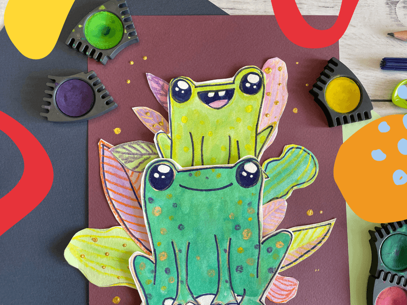 Family_Frogs_Art_Lesson