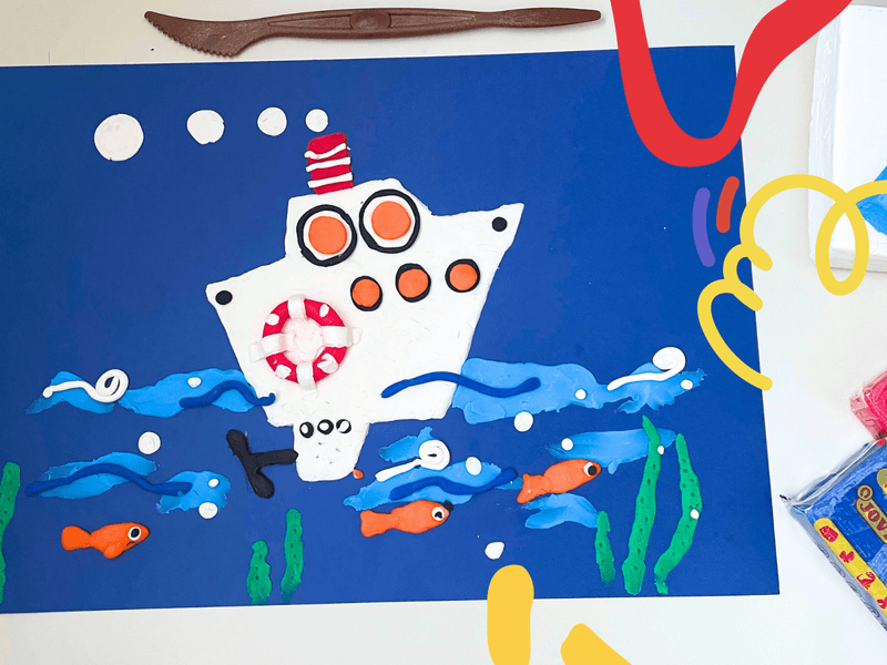 Plasticine_Boat_Art_Lesson