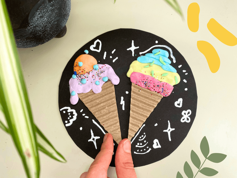 Plasticine_Ice_Cream_Art_Lesson