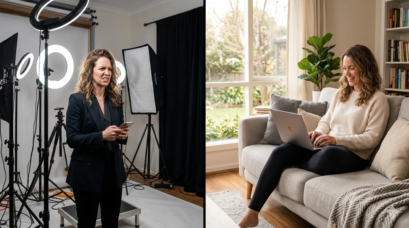 Documenting daily life for Instagram content