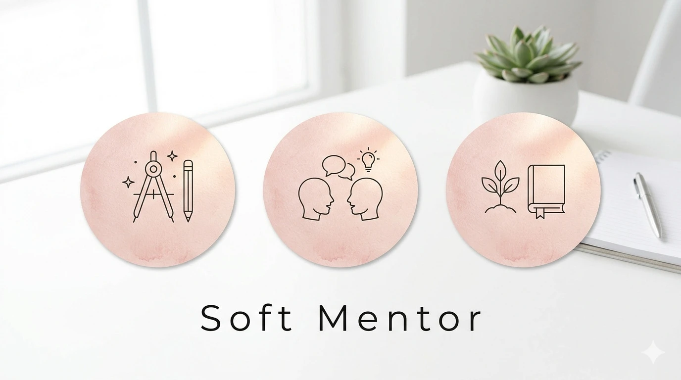 Soft feminine Instagram highlight cover