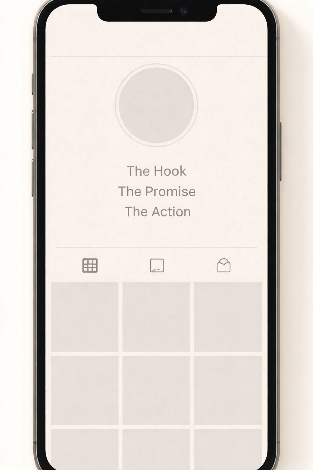 Instagram bio formula example