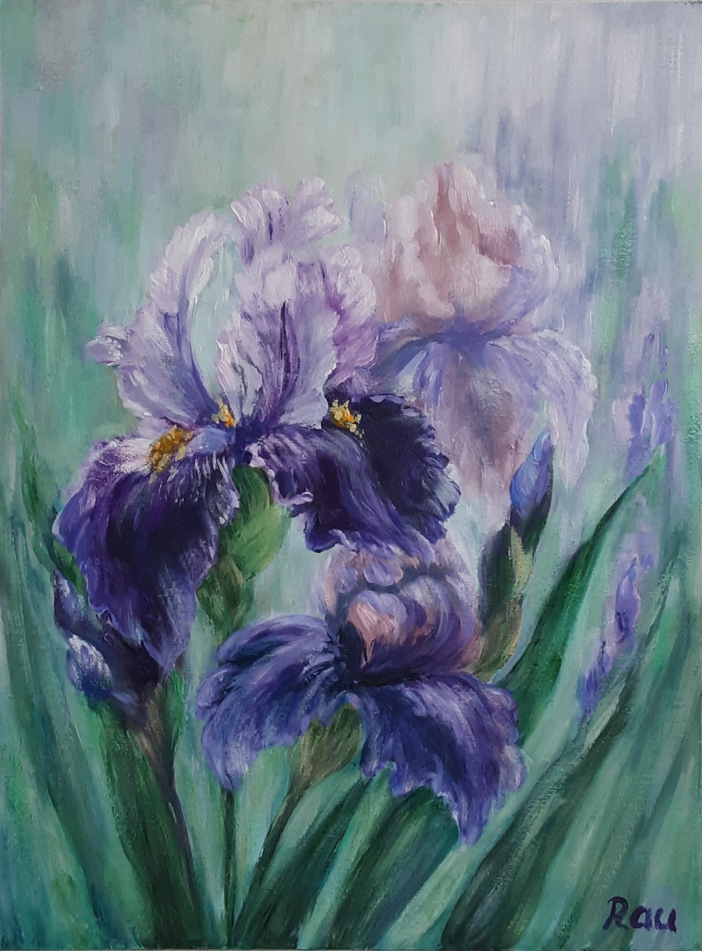 4.Iris.30x40