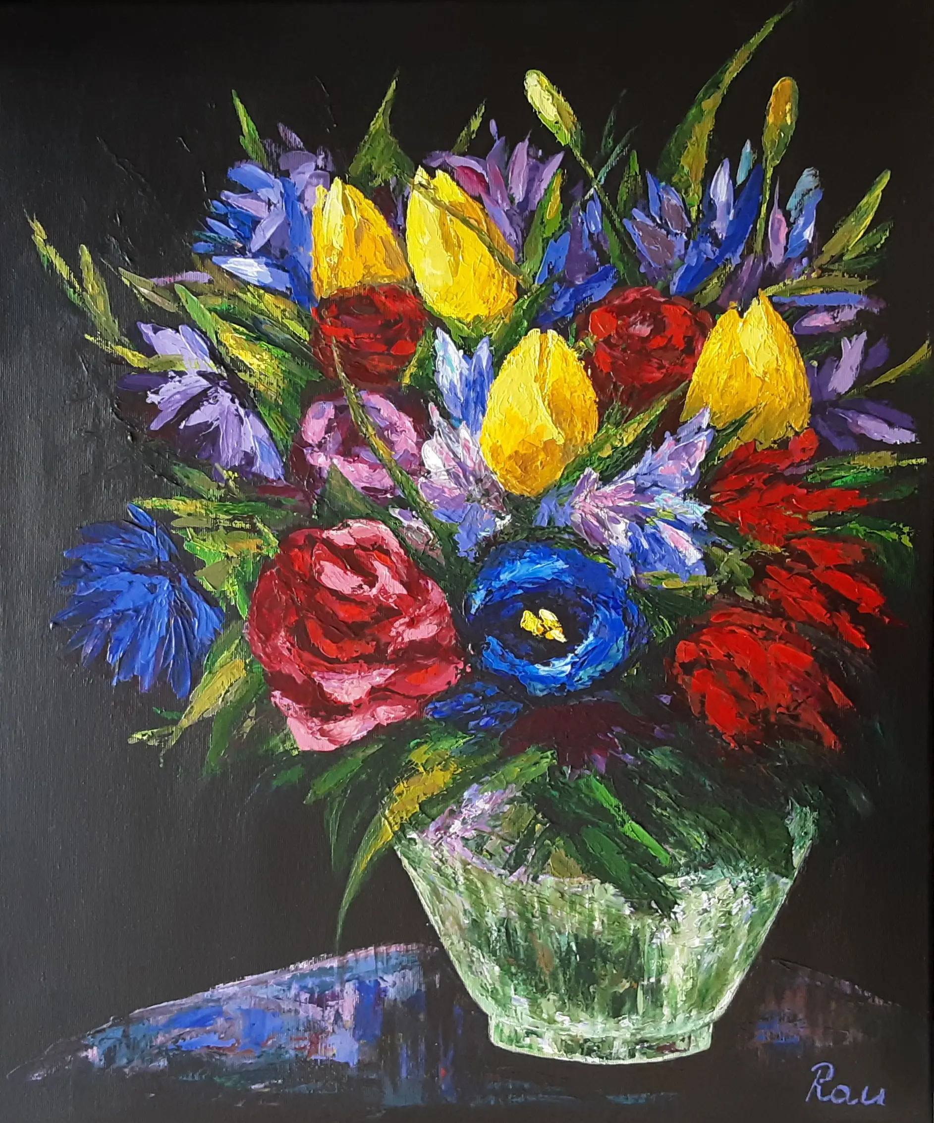 2.Květiny.50x60