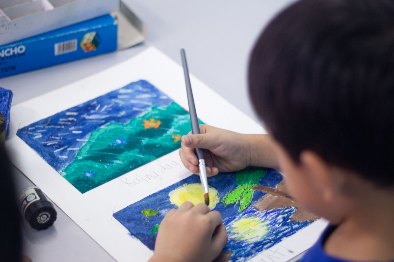 Le Art Hub | Art Class for kids, painting, drawing, colouring