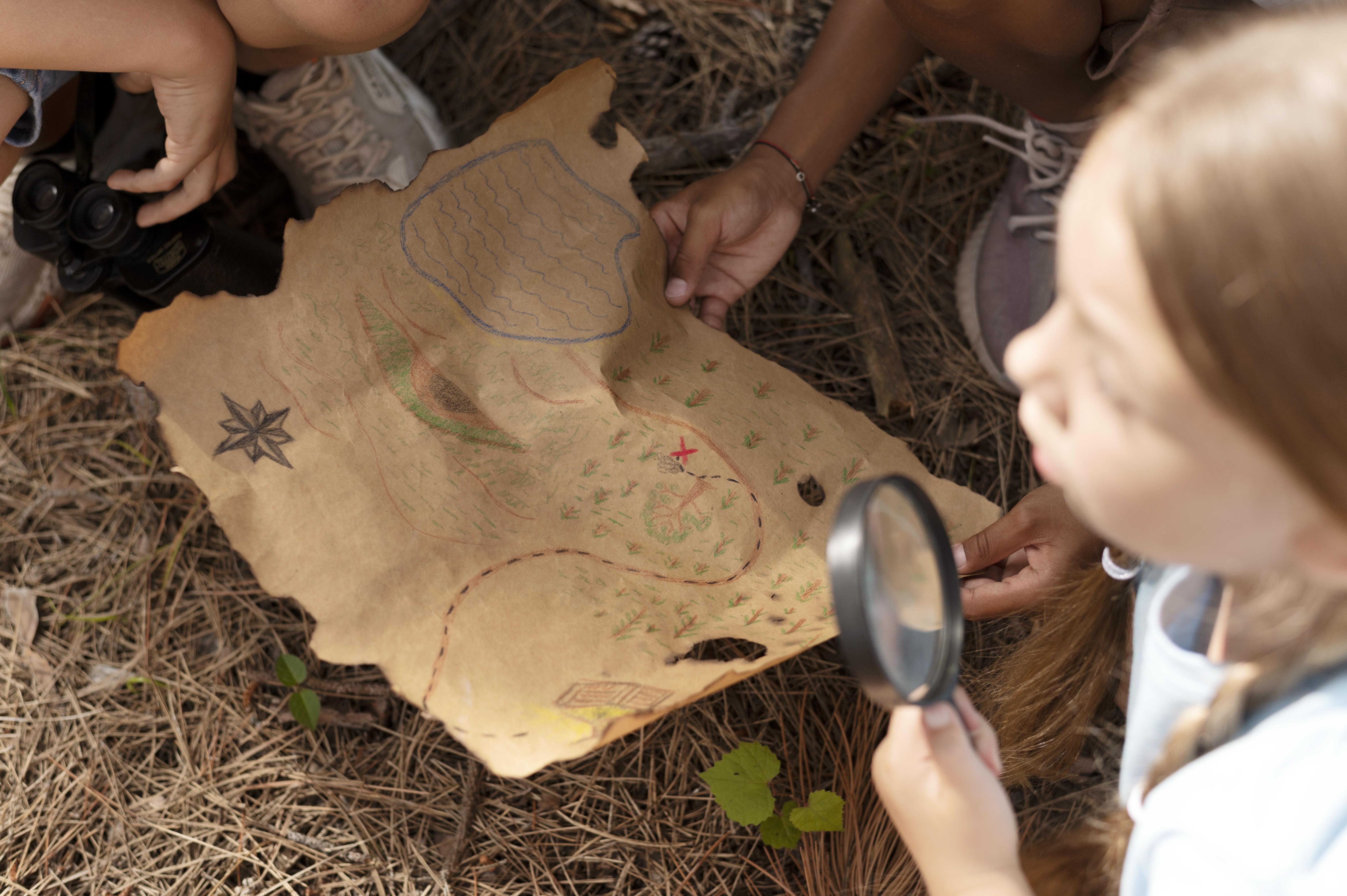kids-participating-treasure-hunt
