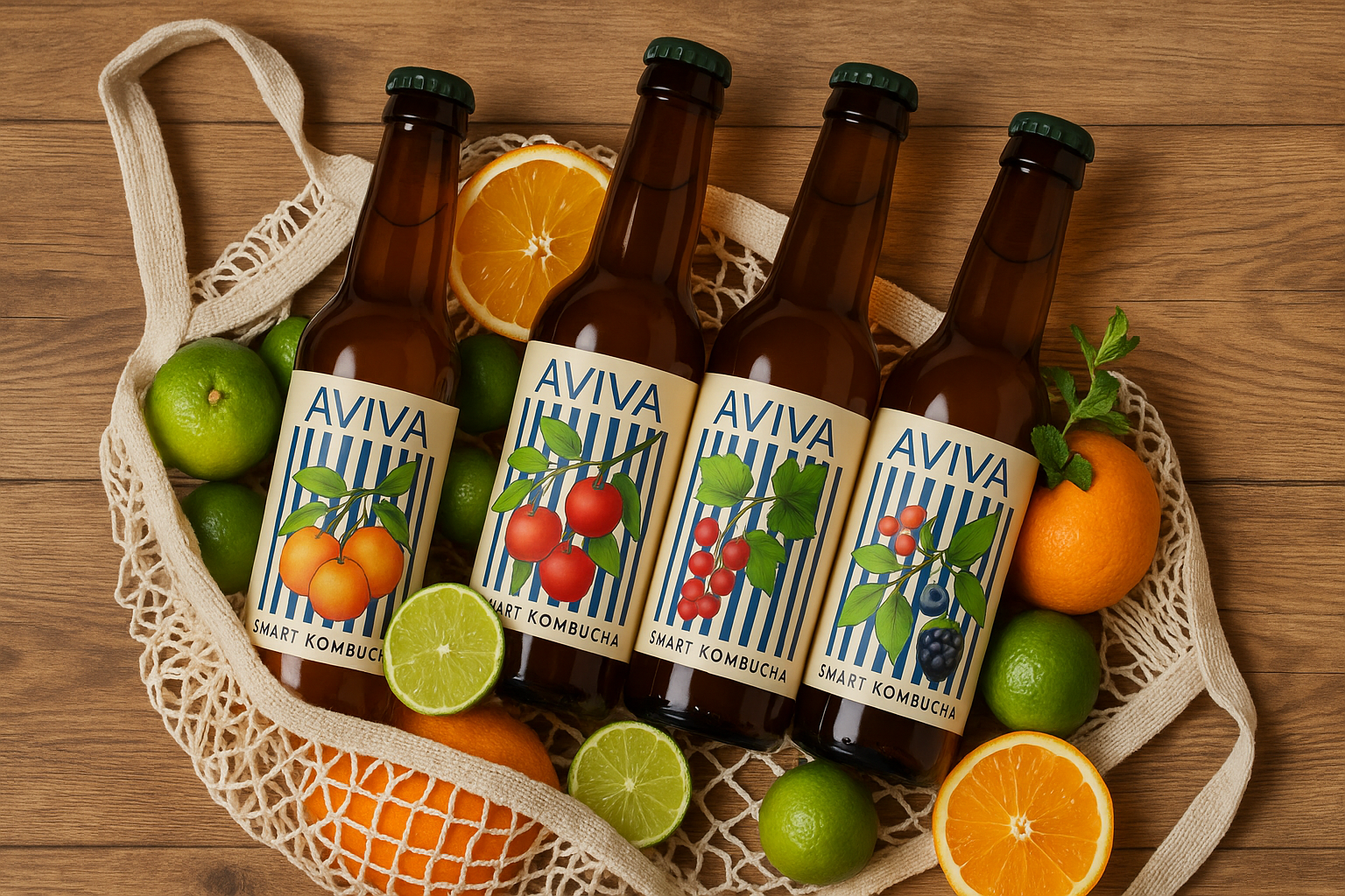 20250522_2039_Kombucha_and_Citrus_Display_remix_01jvwh49wef9bv88bwr664jdq7