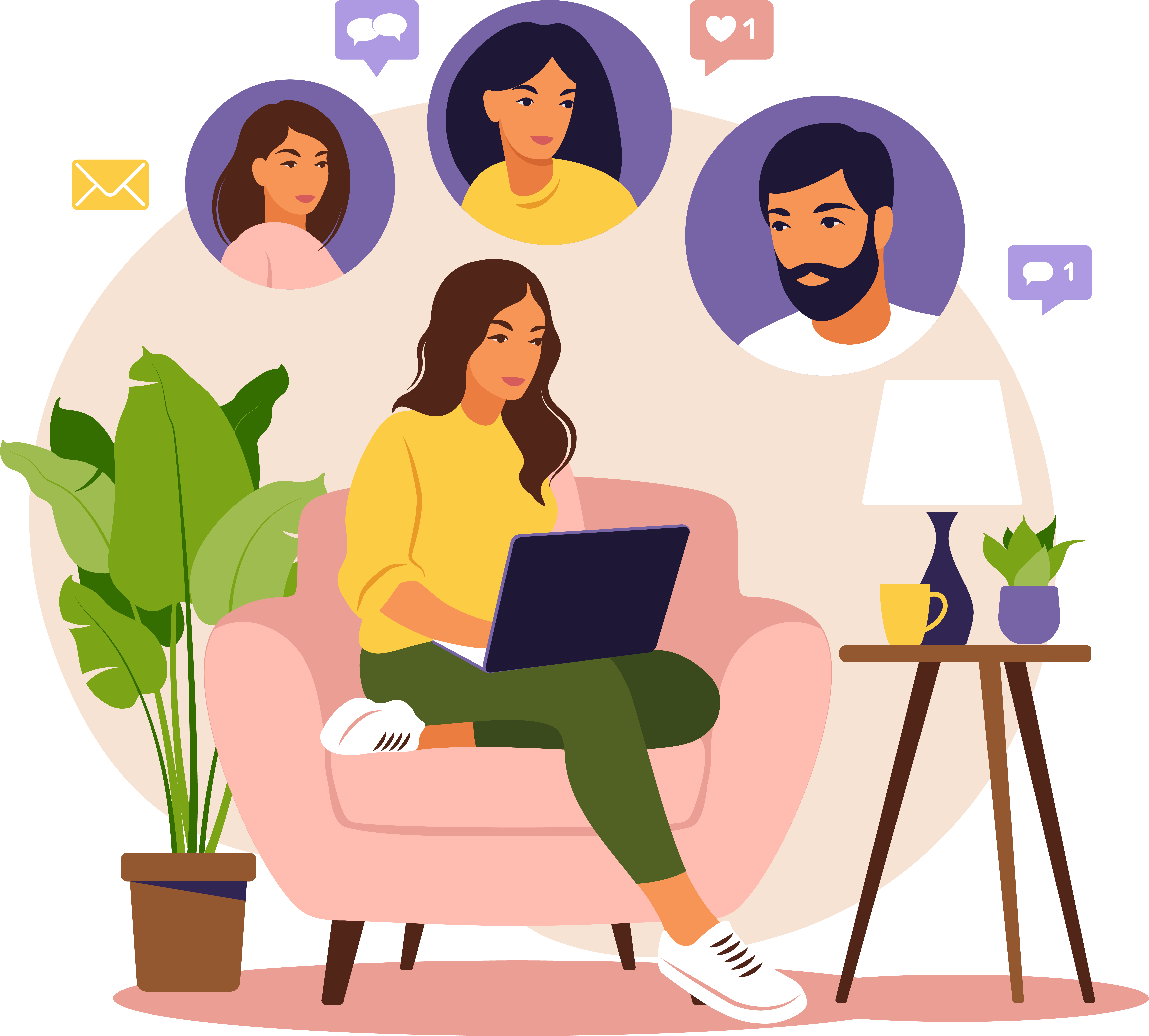 vecteezy_girl-holding-mobile-phone-with-advertisement-isolated-on-a_12443048